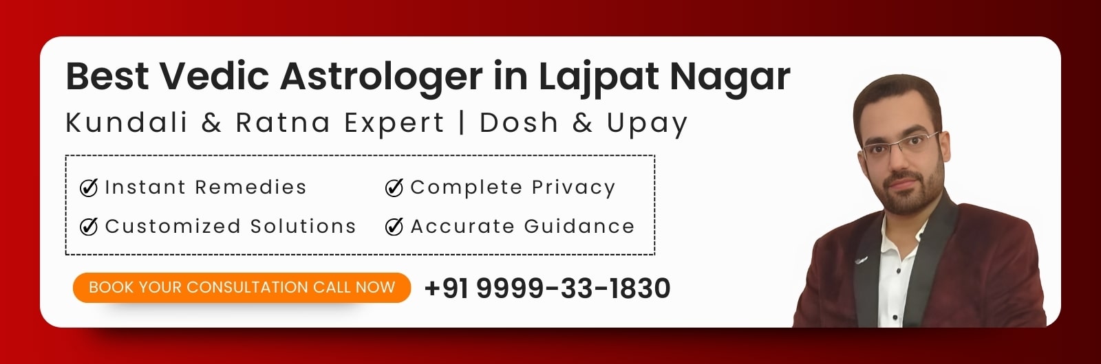 Best Vedic Astrologer in Lajpat Nagar